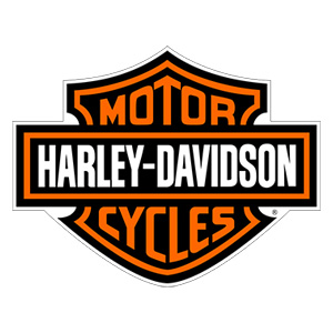 Harley-Davidson logo.