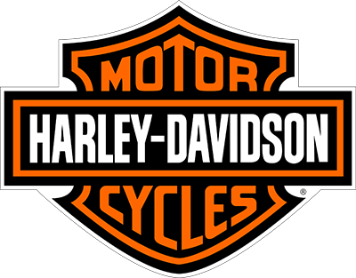 Harley Davidson logo.