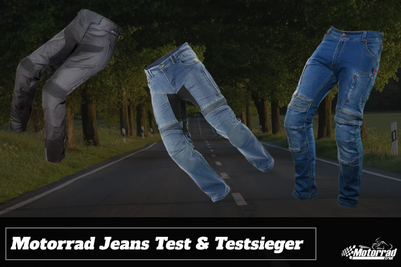 Motorrad Jeans Test & Testsieger.
